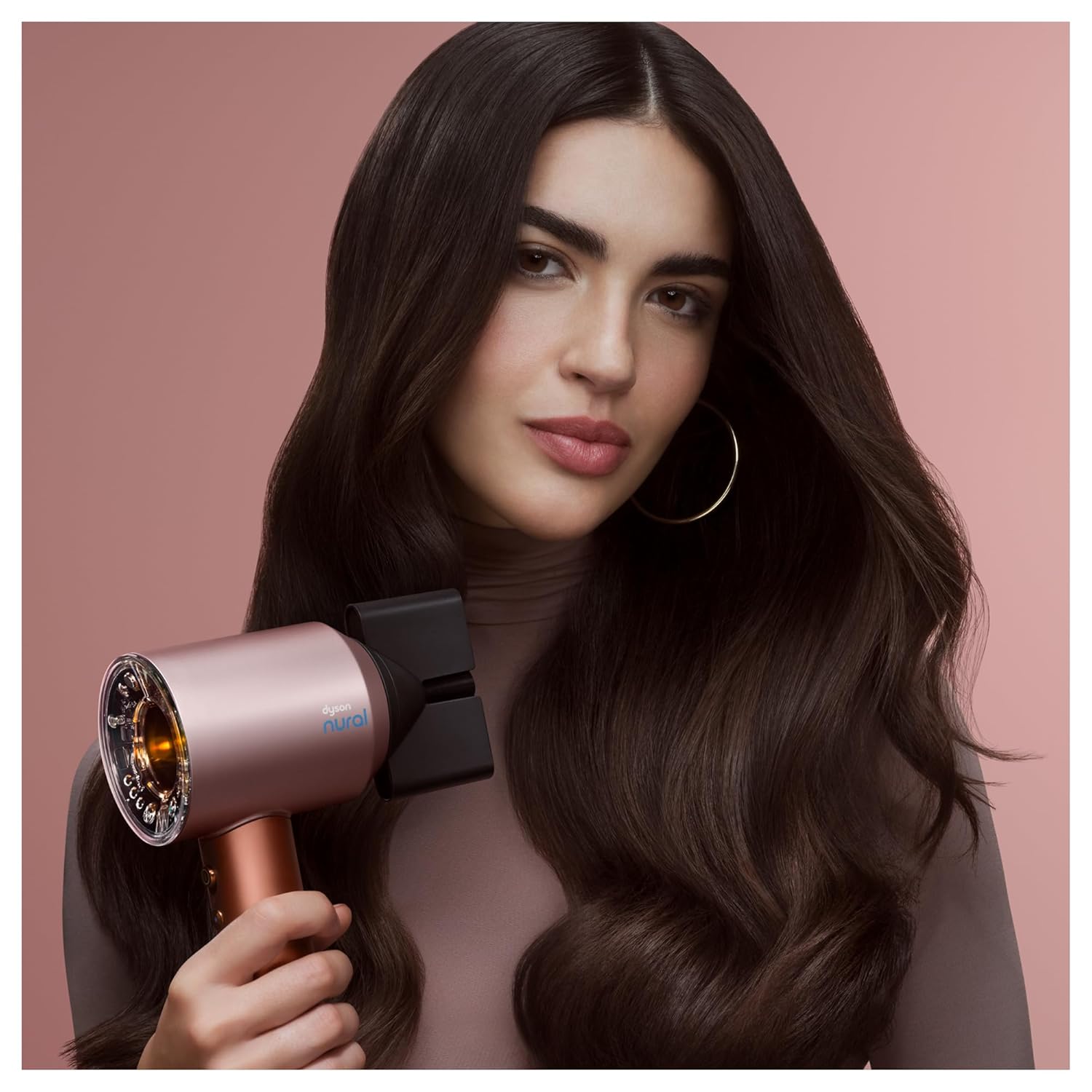 Dyson Supersonic Nural Hair Dryer — Flyaway attachment and gentle air attachment detail